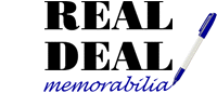 Real Deal Memorabilia Logo